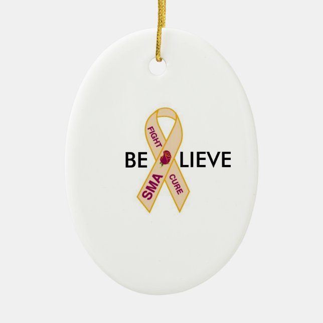 Ende-SMA-Button, IST, LIEVE Keramik Ornament (Vorne)