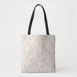 Ende Sommer Blume Feldmuster Tasche