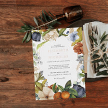 Ende Sommer Citrus Floral | Botanische Hochzeit
