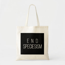 Ende Speciesism vegane Tierrecht-Taschen-Tasche Tragetasche