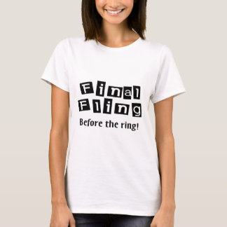 Endflug vor dem Ring T-Shirt