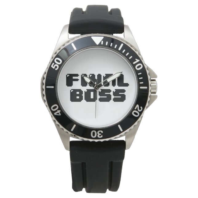 ENDGÜLTIGES BOSS ARMBANDUHR (Vorderseite)