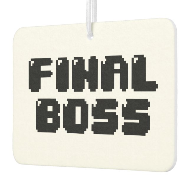 ENDGÜLTIGES BOSS AUTOLUFTERFRISCHER (Links)