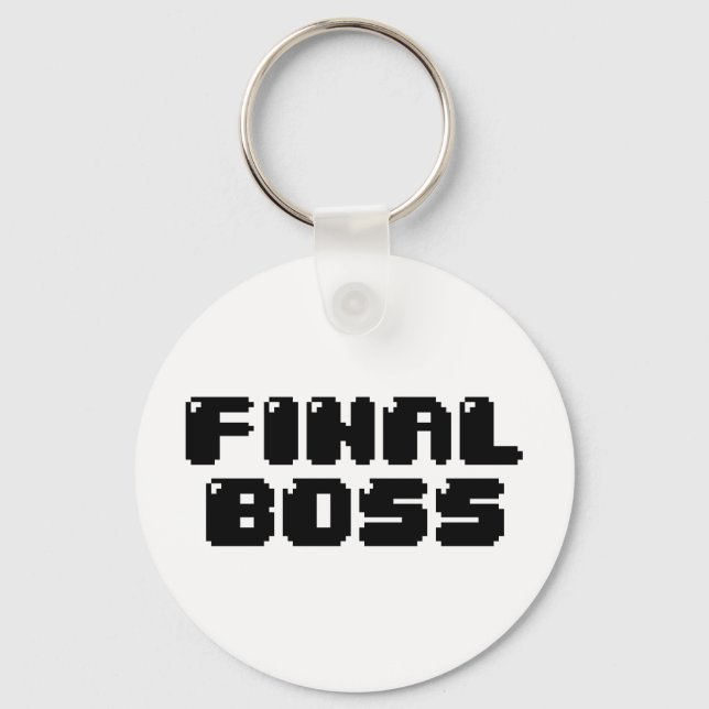 ENDGÜLTIGES BOSS SCHLÜSSELANHÄNGER (Vorderseite)