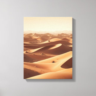 Endless Desert Horizons Wall Panel Leinwanddruck