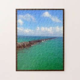 [Endless Horizon] Serene Ocean Sky Rock Jetty