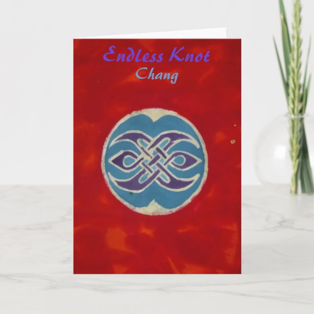 Endless Knot Chang Karte (Vorderseite)