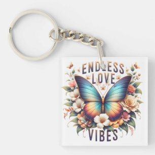 Endless Love Vibes Schmetterling Art-96281 Schlüsselanhänger