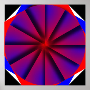 Endless Pinwheel von Kenneth Yoncich Poster
