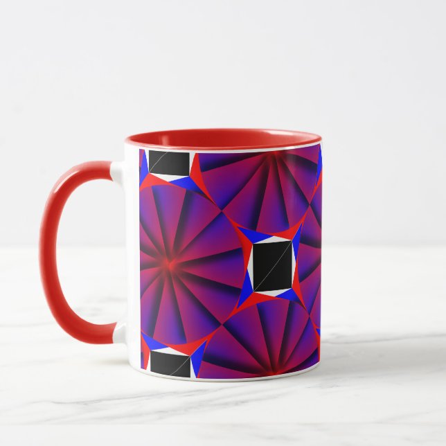 Endless Pinwheel von Kenneth Yoncich Tasse (Links)