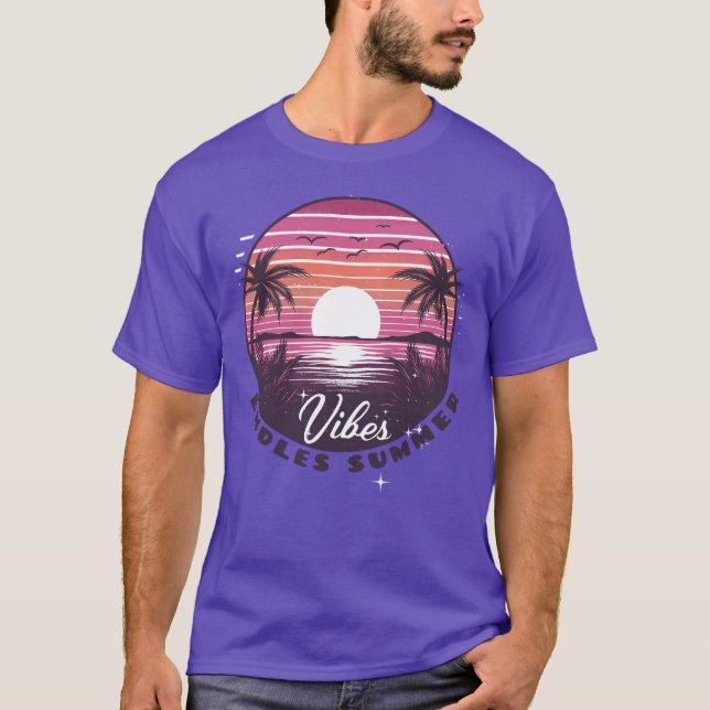 Endless Summer - Holiday Vibe Vintage T-Shirt (Vorderseite)