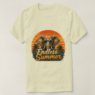 Endless Summer   T-shirt graphique Beach Vibes 