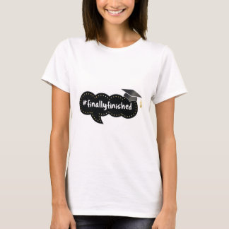 Endlich beendet Abschluss Black Bubble T - Shirt