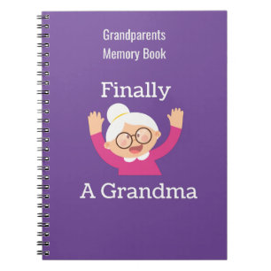 Endlich ein Oma-Memory-Buch Notizblock