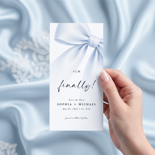 Endlich Foto-Lesezeichen Save the Date (Von Creator hochgeladen)