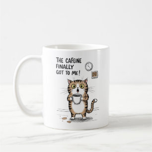 Endlich got mir der Koffein Kaffeetasse