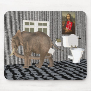Endlich Housebroken Mousepad