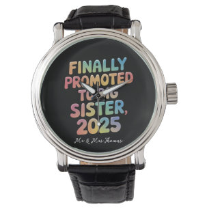 Endlich in Big Sister 2025 Adorable befördert Armbanduhr