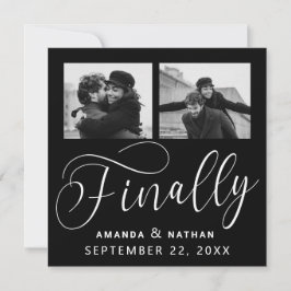 Endlich Minimalistische Hochzeit 2 Foto Save the D Save The Date