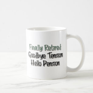 Endlich müde: Auf Wiedersehen Tension, Hallo Pensi Kaffeetasse