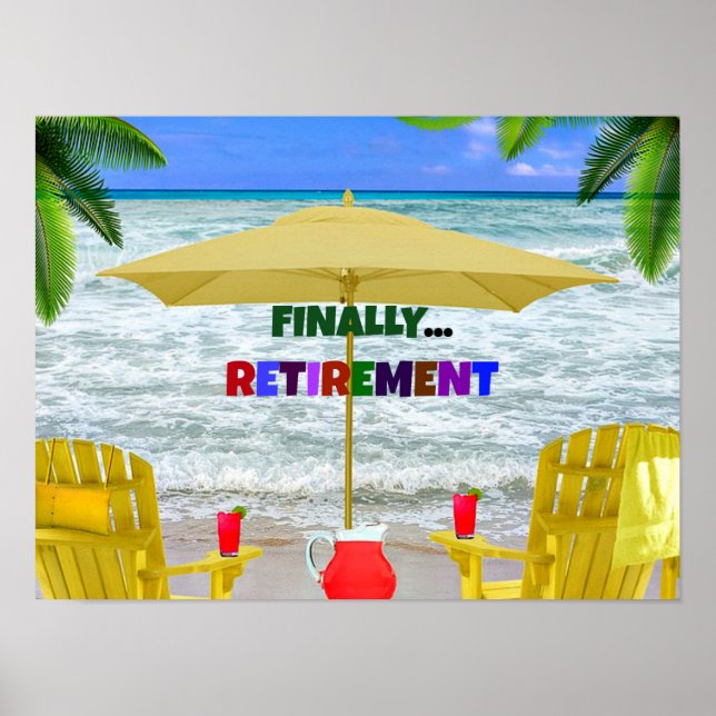 Endlich... Ruhestand Poster (Vorne)