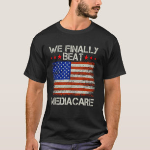 Endlich schlagen Medicare USA Funny Meme T-Shirt