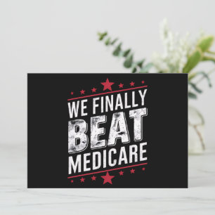 Endlich schlagen wir Medicare Trump Biden-Wahlen Einladung