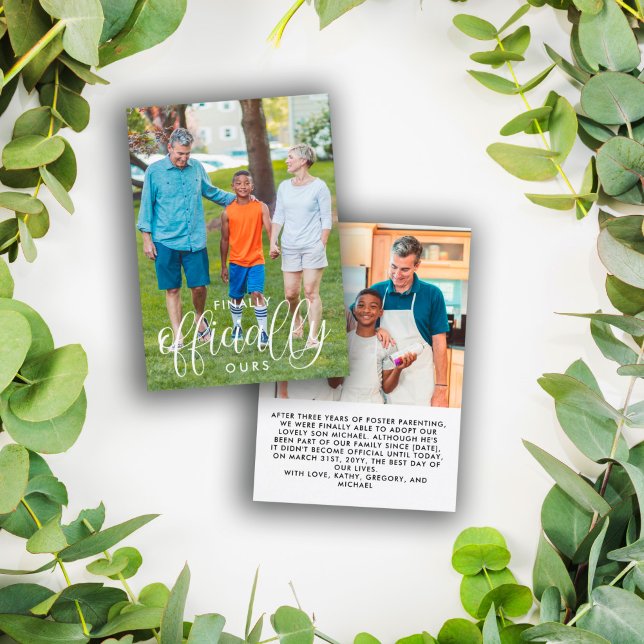 Endlich unsere 2 Foto Adoption Ankündigung (Von Creator hochgeladen)