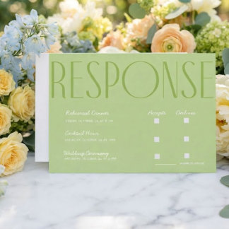 Endlich verheiratet moderne Hochzeits RSVP Einladung