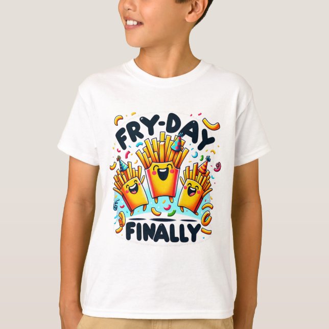 Endlicher Fry-Day T-Shirt (Vorderseite)