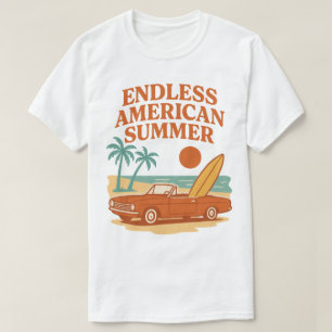 Endlos American Summer Retro Surround Art T-Shirt