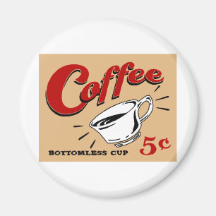 Endlos-Coffeetasse Magnet