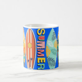 Endlos Sommersurfboard Kaffeetasse