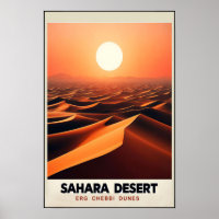 Endlose Dünen von Erg Chebbi, Marokko