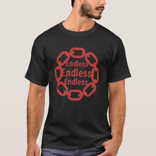 Endlose Ketten T-Shirt (Vorderseite)