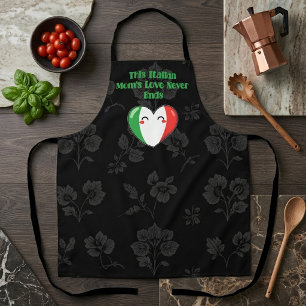 Endlose Liebe der italienischen Mama Familie für i Schürze