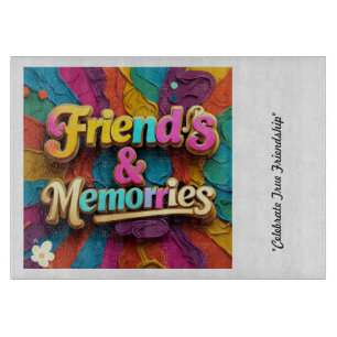 "Endlose Liebe gemeinsam" Schneidebrett