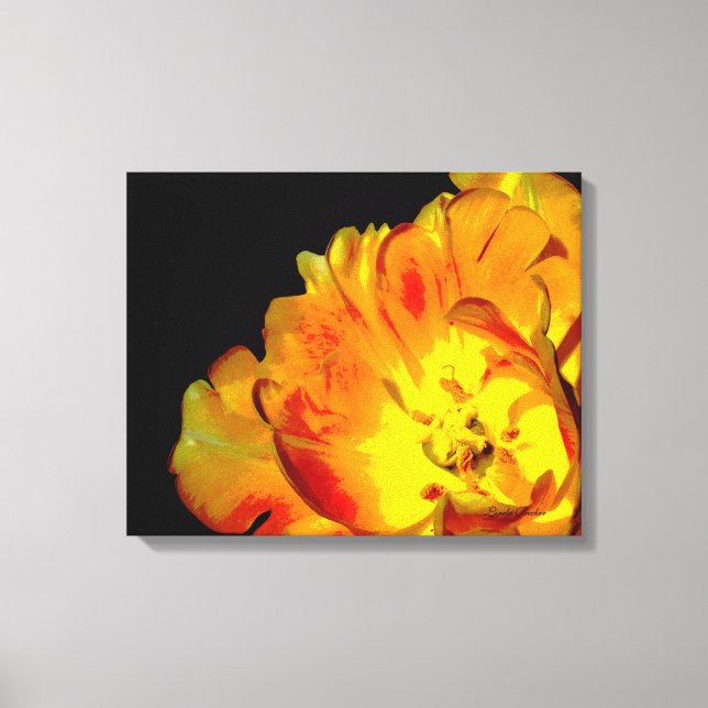 Endlose Liebe von Linda Becker zur Leinwand (Vorderseite)