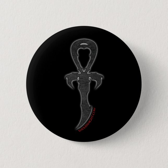 Endlose Nacht: Vampyre Vermächtnis Ankh Button (Vorderseite)