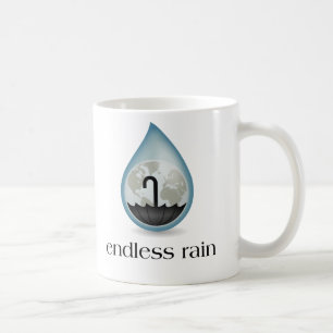 Endlose Regen-Tasse Kaffeetasse