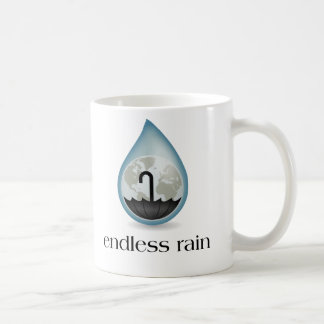Endlose Regen-Tasse Kaffeetasse