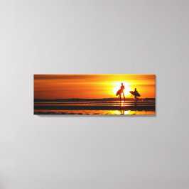 Endlose Sonnenuntergänge Leinwanddruck