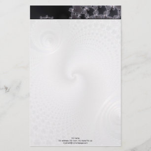 Endlose Spiralen - Fraktal Art Briefpapier