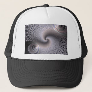 Endlose Spiralen - Fraktal Art Truckerkappe
