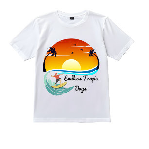 Endlose Tropentage T-Shirt