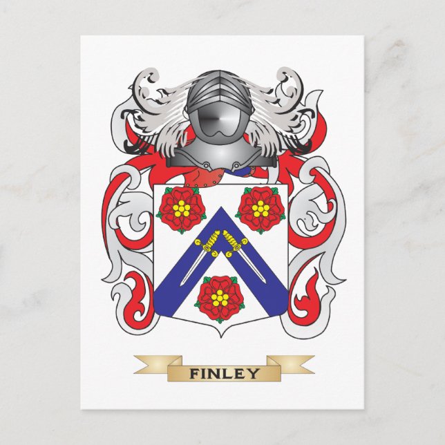 Endlose Wappen Postkarte (Vorderseite)