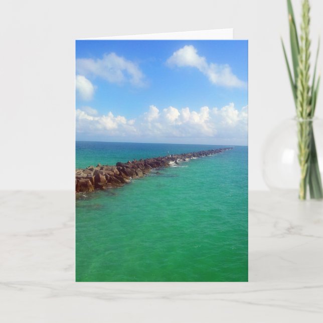 [Endloser Horizont] Himmel im Ozean - jeder Augenb Karte (Vorderseite)