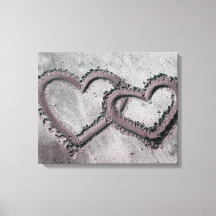 Endloser Liebe-Leinwand-Druck Leinwanddruck