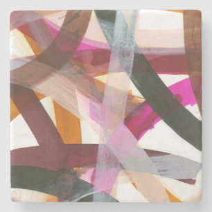 Endloser Pfad II Steinuntersetzer