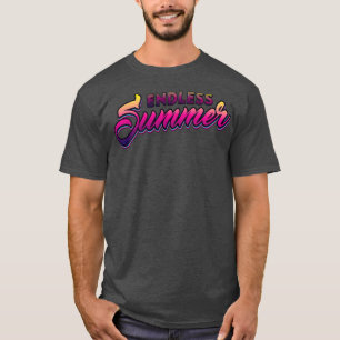 Endloser Retro-80er T-Shirt